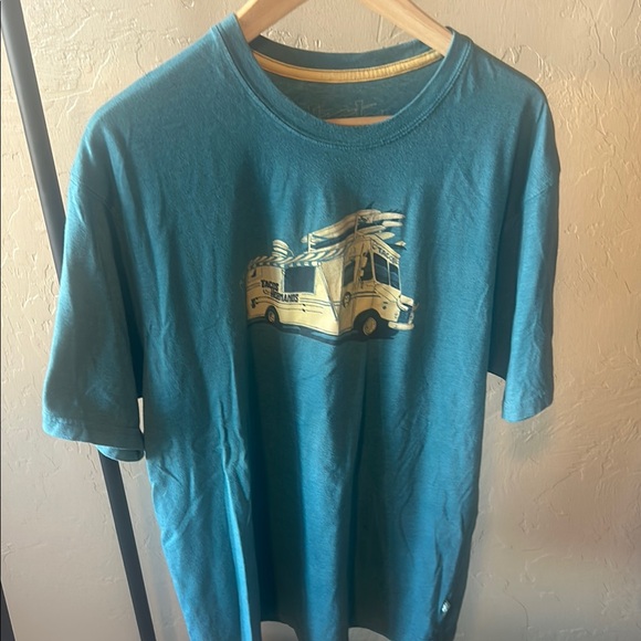 Howler Brothers Other - Blue Howler Brothers Graphic T-Shirt with Food Truck Design